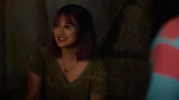 The t-shirt camouflage Current/Elliott from Gert Yorkes (Ariela Barer) in Marvel's Runaways S02E07