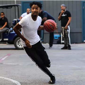 Les sneakers Yeezy de 21 Savage sur son compte Instagram @21savage