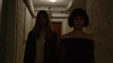 Vestido de lentejuelas de Chiara (Benedetta Porcaroli) como se ve en Baby S01E03