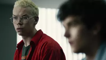 Colin Ritman (Va Poulter) aviateur verres comme on le voit dans le Miroir Noir: Bandersnatch