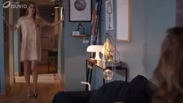 The dress worn by Victory (Solène Hébert) for the New Year in Tomorrow belongs to us S01E367