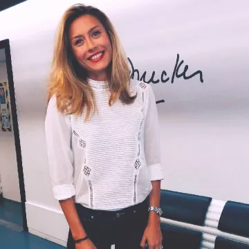 The white top of Diane Douzillé on his account Instagram @dianedouzille