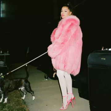 Les escarpins à noeuds de Ariana Grande sur le compte instagram de @arianagrande