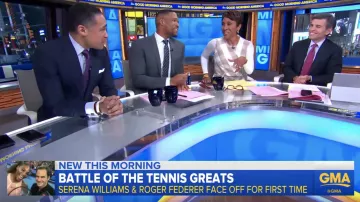 Altuzarra  Gina checked wool blend dress worn by Robin Roberts in Good Morning America