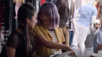 Bib black I. Am.Gia Nico Minoru (Lyrica Okano) in Marvel's Runaways S02E11