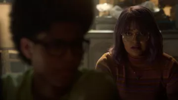 The striped sweater turtle neck A. L. C. worn by Gert Yorkes (Ariela Barer) in Marvel's Runaways S02E12