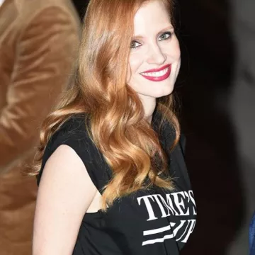 Le t-shirt time's up de Jessica Chastain sur son compte Instagram @jessicachastain