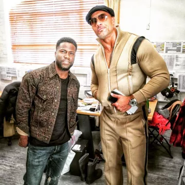La montre Panerai Luminor de Dwayne Johnson sur le compte instagram de @therock