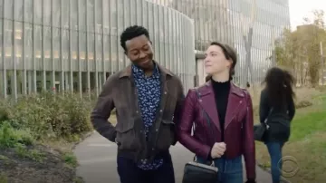 Danse Lente Mia Accordion Bag worn by Cara Bloom (Violett Beane) in God Friended Me S01E12