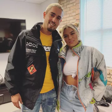 The jacket Off White x GoreTex Artist on his account Instagram @thereallartiste