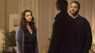 Paige Vanette Jumpsuit worn by Grace Stone (Athena Karkanis) as seen in Manifest S01E10