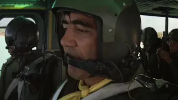 Helmet worn by Gny. Sgt. Hartman (R. Lee Ermey) as seen in Full Metal Jacket