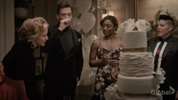 Nicholas Arielle Belted Dress worn by Daisy Grant (Patina Miller) in Madam Secretary S05E11