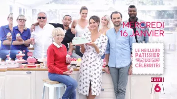 The printed dress of Julia Vignali in The best pastry chef - Special celebrity 16/01/2019