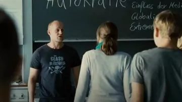 Camiseta de The Clash de Rainer Wenger (Jürgen Vogel) en The Wave
