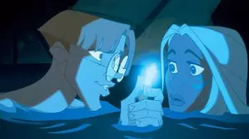Le collier en cristal de Princess Kida (Cree Summer) dans Atlantide, l'empire perdu