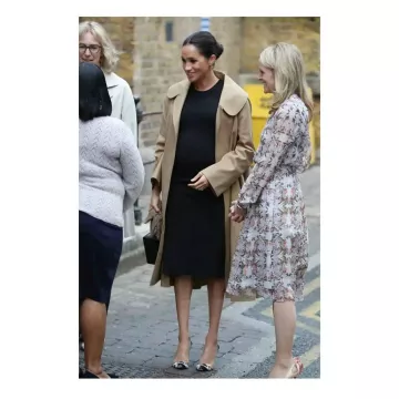 Las bombas de leopardo transparente de Meghan Markle en la cuenta de instagram de @meghandesussex