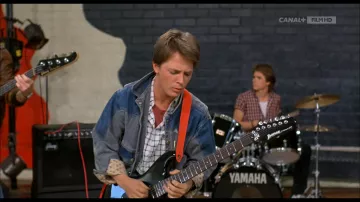 Guitarra eléctrica Ibanez utilizada por Marty McFly (Michael J. Fox) en Regreso al futuro