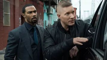 Leather Bomber Jacket worn by Tommy Egan (Joseph Sikora) as seen in Power S04E06