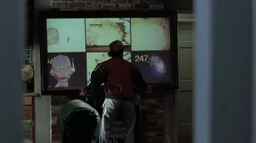 JVC Television used by Marty McFly / Marty McFly Jr. / Marlene McFly (Michael J. Fox) in Back to the Future Part II