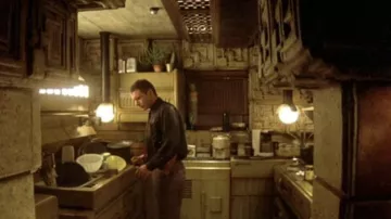 La maison Frank Lloyd Wright's 'Ennis House' sert de décor aux intérieurs de la maison de Rick Deckard (Harrison Ford) dans Blade Runner