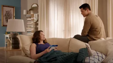 La Presse libre du Fil Floue Animal Print des Chaussettes portées par Rebecca Tas (Rachel Bloom) dans Crazy Ex-petite Amie S04E09