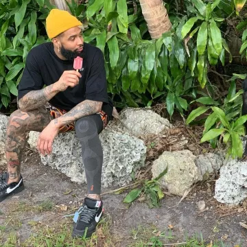 The pair of Nike Air Force One worn by Odell Beckham Jr. on one of his photos Instagram