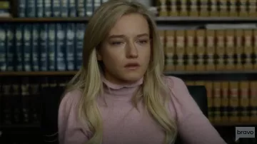 Rebecca Taylor Confortable à col Roulé Pull porté par Terra Newell (Julia Garner) dans de Sales Jean-S01E08