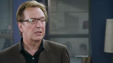 Las gafas de Harry (Alan Rickman) en Love Actually