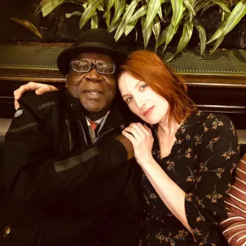 The printed dress of Julia Piaton on the account instagram @juliapiaton