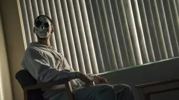 Billy Russo's (Ben Barnes) broken face mask as seen in Marvel's The Punisher S02E03