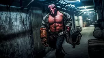 Hellboy's (David Harbour) stone hand replica as seen in Hellboy