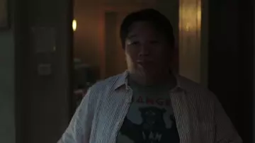 La chemise rayée de Ned (Jacob Batalon) dans Spider-Man: Far from Home