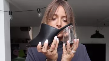 Las mulas de tacón transparente que lleva Noholita en su video de YouTube #LOOKBOOK - SOLDES ASOS
