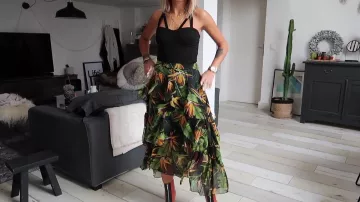 El cuerpo negro con correas usado por Noholita en su video de YouTube #LOOKBOOK - ASOS SALES