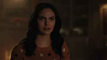 Veronica Lodge's (Camila Mendes) Suéter modcloth polka dot en Riverdale S03E09
