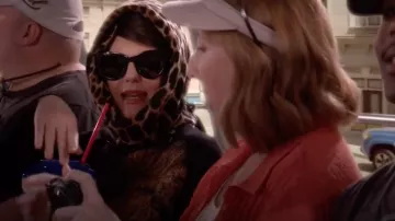 Lion Sweatshirt worn by Karen Walker (Megan Mullally) in Will & Grace (S10E02)
