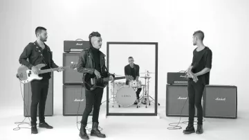 Leather Jacket worn by Matthew Healy as seen in Girls music video of The 1975