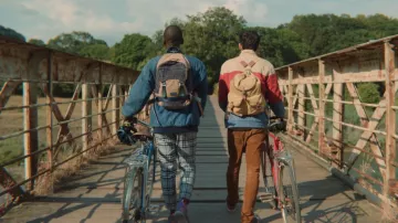 Tintern bridge over River Wye, UK as seen in Sex Education S01E04