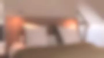 The lamps Tolomeo Artemide in The maison France 5 at Besançon, the 18.01.2019