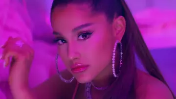 Giant Hoops worn by Ariana Grandein 7 rings video