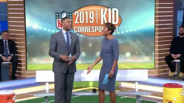 Roland Mouret Etty Sheath Dress worn by Robin Roberts on Good Morning America