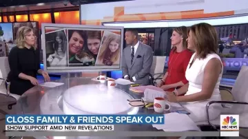 Marni flared shift red dress worn by Savannah Guthrie on Today