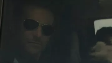 Aviator Sunglasses worn by Colin Bates (Bradley Cooper) as seen in The Mule
