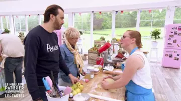 Le réfrigérateur rose Smeg dans Le meilleur pâtissier