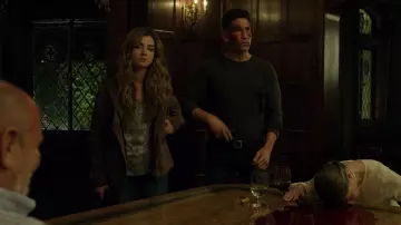 La ceinture noire en cuir portée par Frank Castle (Jon Bernthal) dans Marvel's The Punisher S02E13