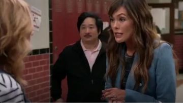 Caden Double-Breasted Dickey Veste par Veronica Beard porté par Camille (Lindsay Price) en divisant Ensemble (S02E09)
