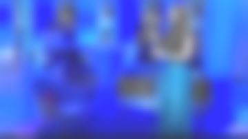 Le jean flare Elisabetta Franchi de Vitaa dans C'est au programme le 25.01.2019