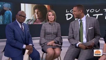 Alexia Admor Plaid Bell Sleeve Tie Neck Sheath Dress worn by Dylan Dreyer on Today