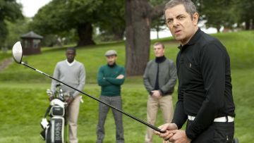 Polo Ralph Lauren worn by Johnny English (Rowan Atkinson) in Johnny English Reborn